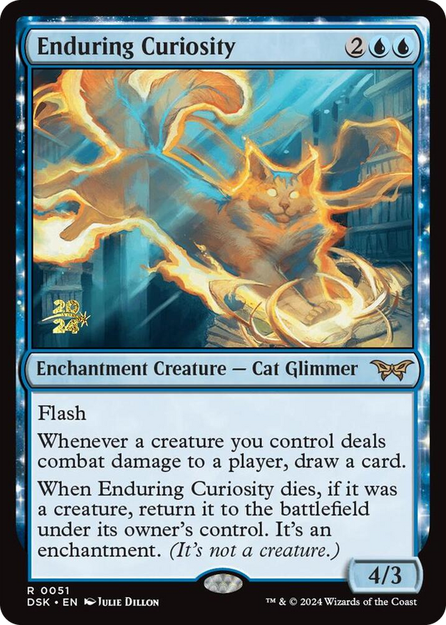 0051 Enduring Curiosity R Prerelease Cards