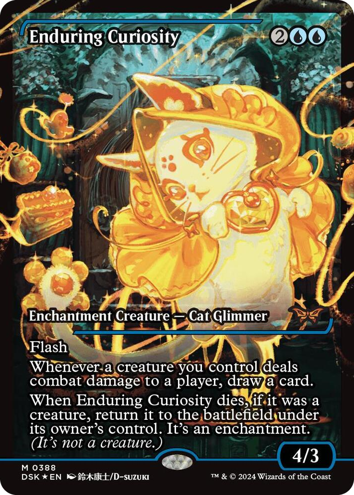 0388 Enduring Curiosity (Showcase) M Duskmourn: House of Horror