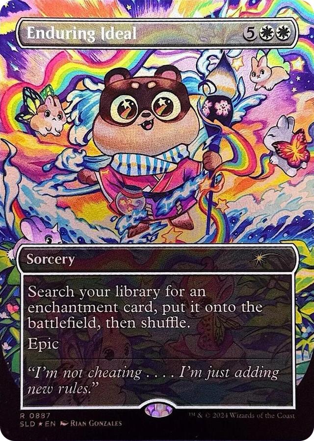 0887 Enduring Ideal (Rainbow Foil) R Secret Lair Drop Series
