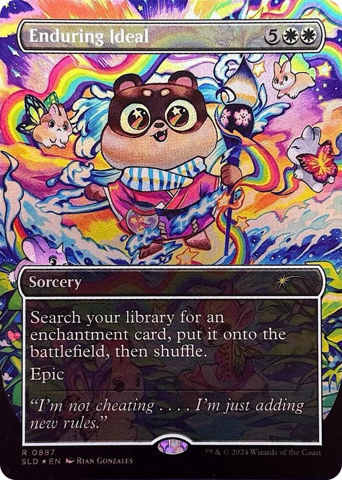 Enduring Ideal (Rainbow Foil) #887 R - Secret Lair Drop Series Pokemon card