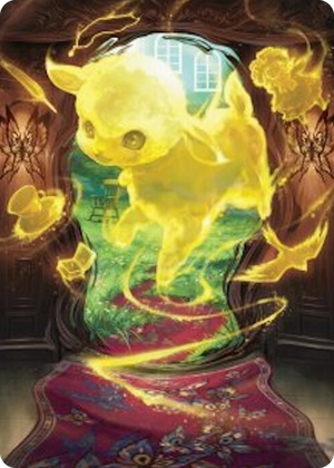 0046 Enduring Innocence Art Card S Art Series: Duskmourn: House of Horror