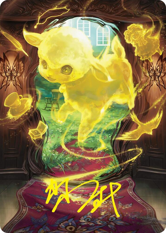 Enduring Innocence Art Card (Gold-Stamped Signature) #46 S - Art Series: Duskmourn: House of Horror Pokemon card