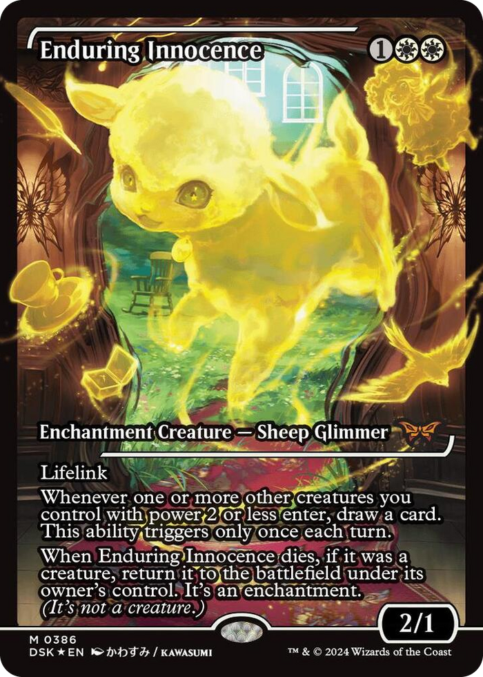 Enduring Innocence (Showcase) #386 M - Duskmourn: House of Horror Pokemon card