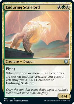 0149 Enduring Scalelord U Commander: Innistrad: Midnight Hunt