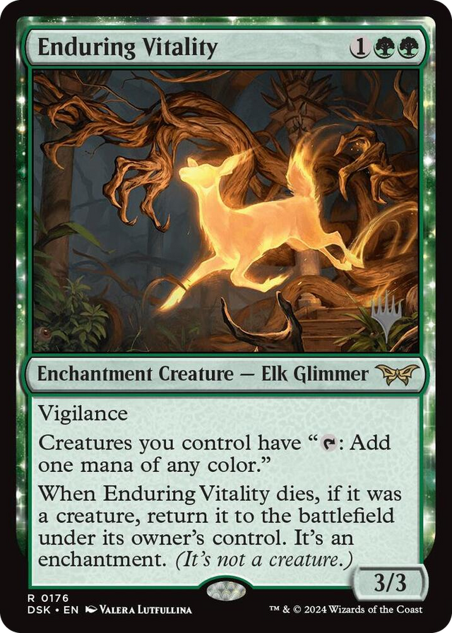 0176 Enduring Vitality R Promo Pack: Duskmourn: House of Horror