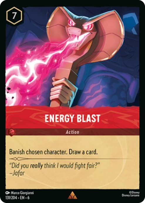 0131 Energy Blast Rare Azurite Sea