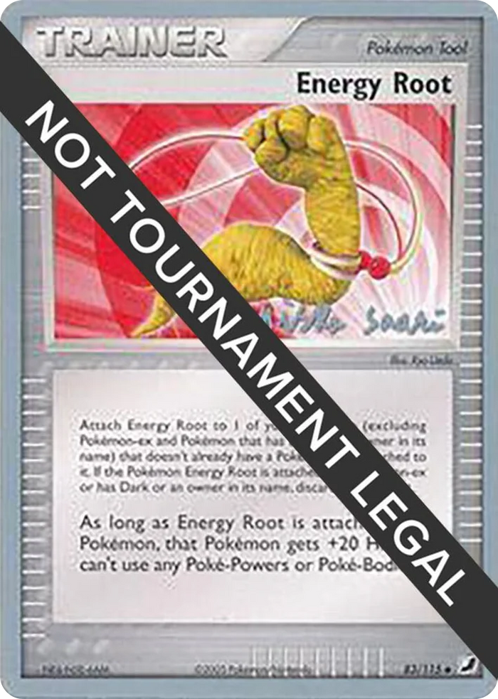 0083 Energy Root - 2006 (Miska Saari) Uncommon World Championship Decks