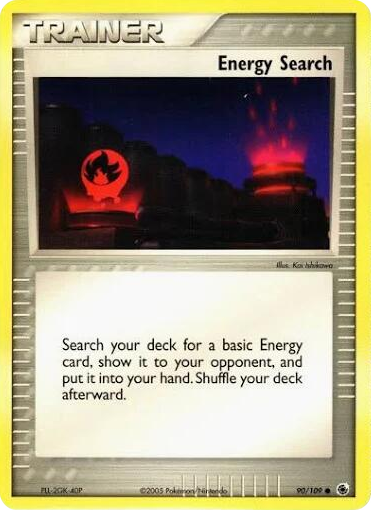 0090 Energy Search Uncommon Deck Exclusives