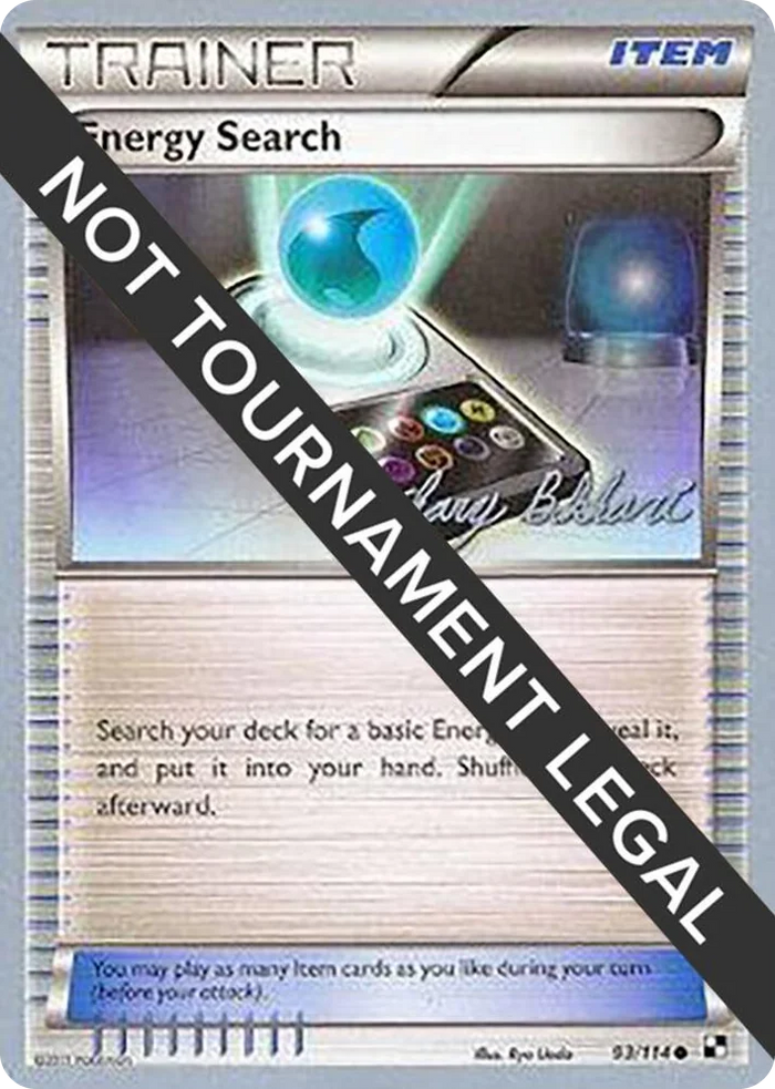 0093 Energy Search - 2012 (Zachary Bokhari) Common World Championship Decks