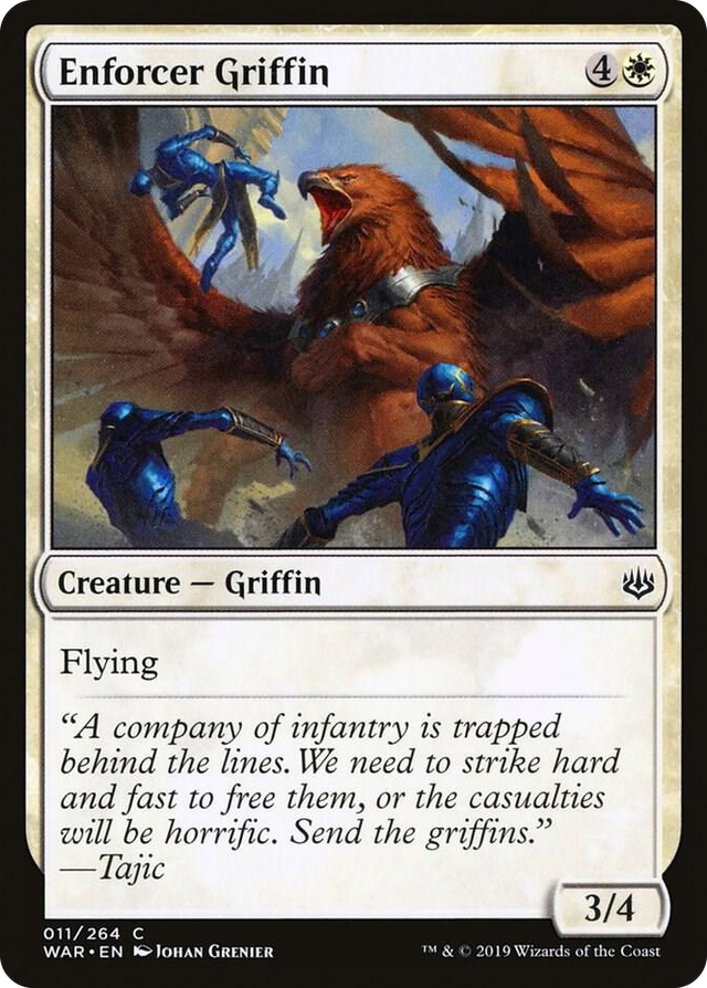 0011 Enforcer Griffin C War of the Spark