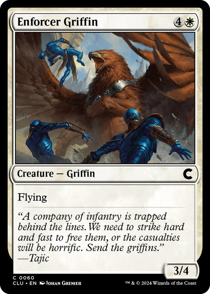 0060 Enforcer Griffin C Ravnica: Clue Edition