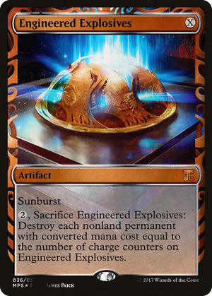 0036 Engineered Explosives M Masterpiece Series: Kaladesh Inventions