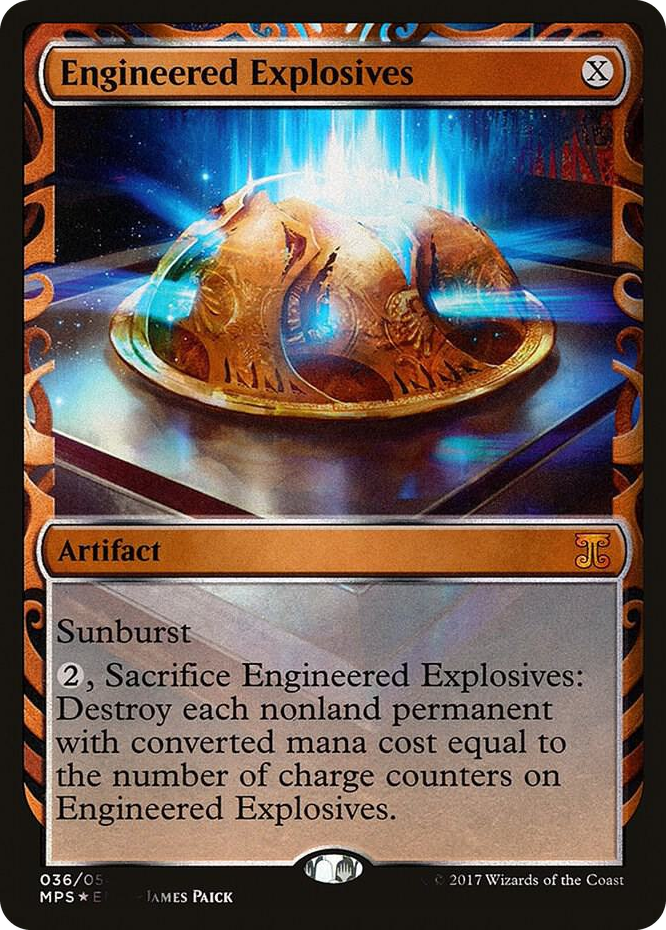 Engineered Explosives #36 M - Masterpiece Series: Kaladesh Inventions Pokemon card