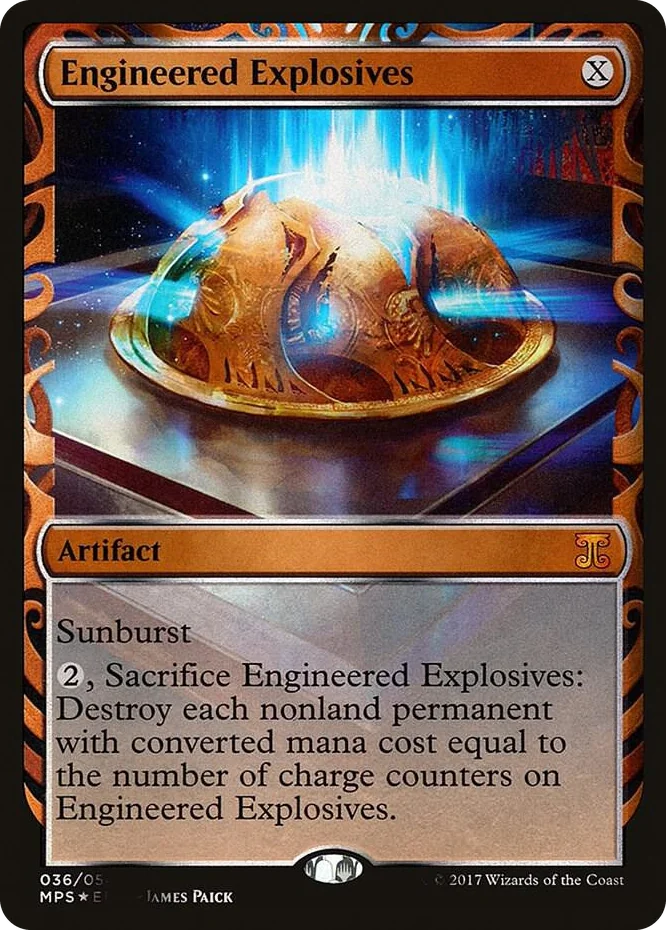 0036 Engineered Explosives M Masterpiece Series: Kaladesh Inventions