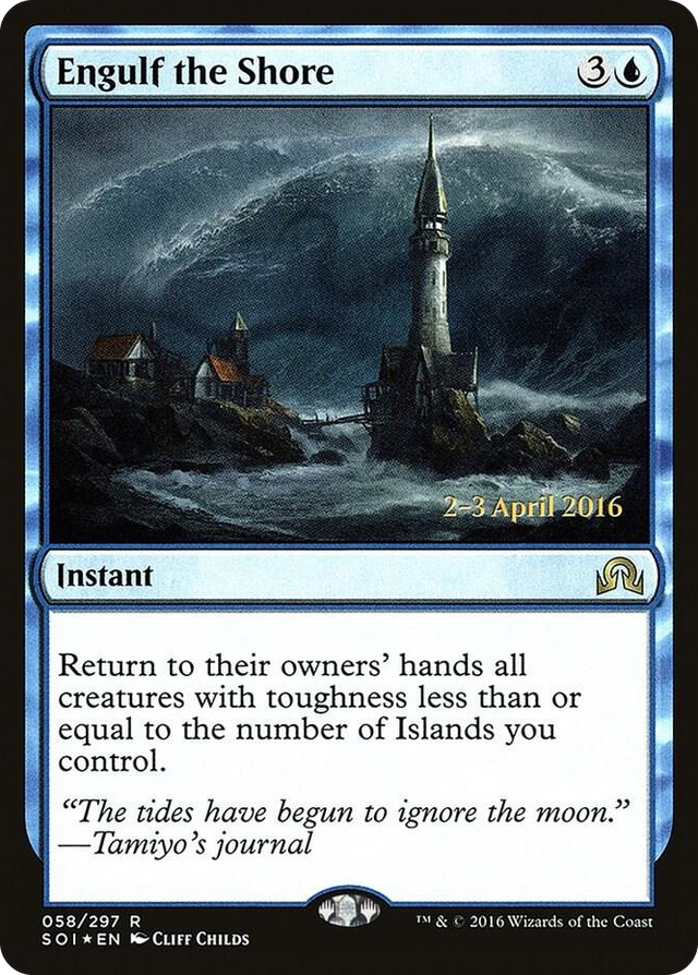 0058 Engulf the Shore R Prerelease Cards