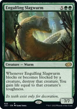 Engulfing Slagwurm #655 R - Jumpstart 2022 Pokemon card