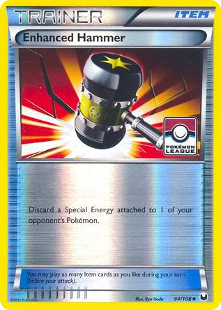 0094 Enhanced Hammer - 94/108 (Pokemon League) Promo League & Championship Cards