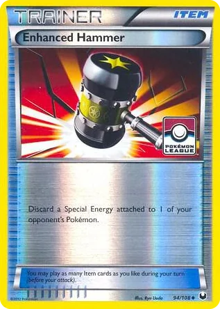 0094 Enhanced Hammer - 94/108 (Pokemon League) Promo League & Championship Cards