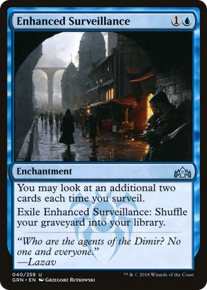 0040 Enhanced Surveillance U Guilds of Ravnica