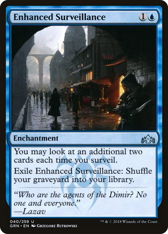 0040 Enhanced Surveillance U Guilds of Ravnica