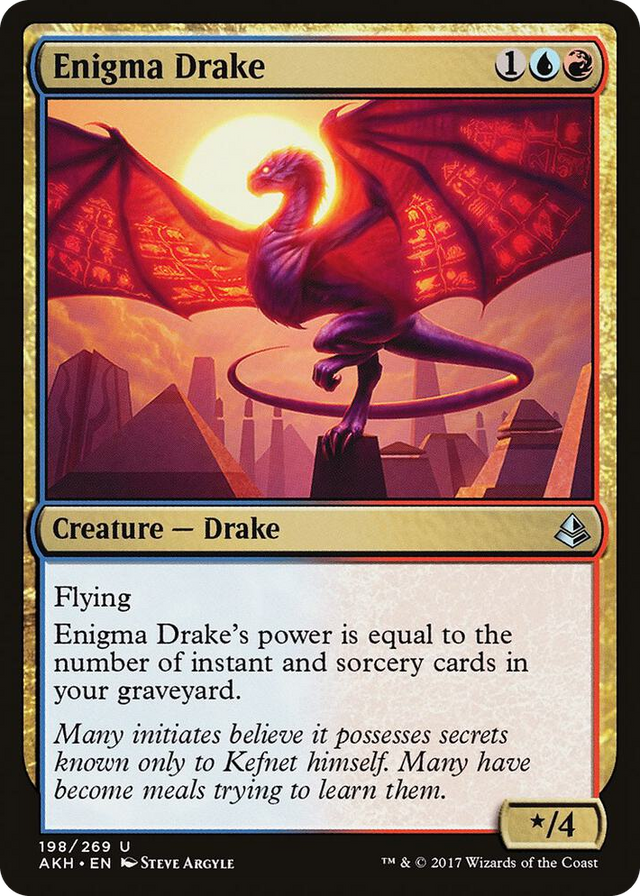 0198 Enigma Drake U Amonkhet