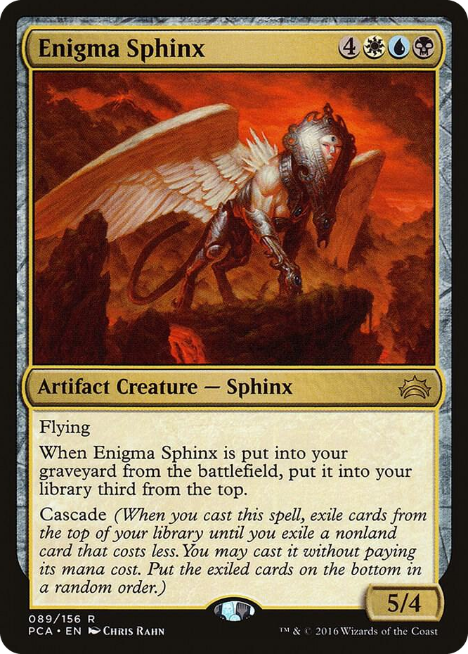 Enigma Sphinx #89 R - Planechase Anthology Pokemon card