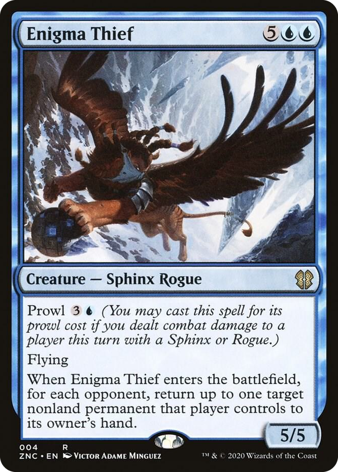 0004 Enigma Thief R Commander: Zendikar Rising