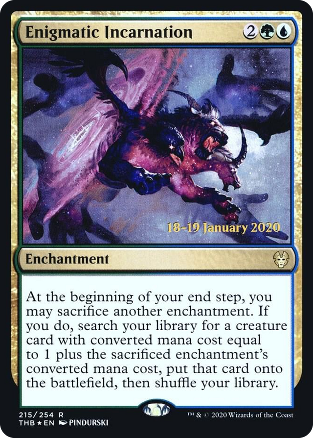 0215 Enigmatic Incarnation R Prerelease Cards