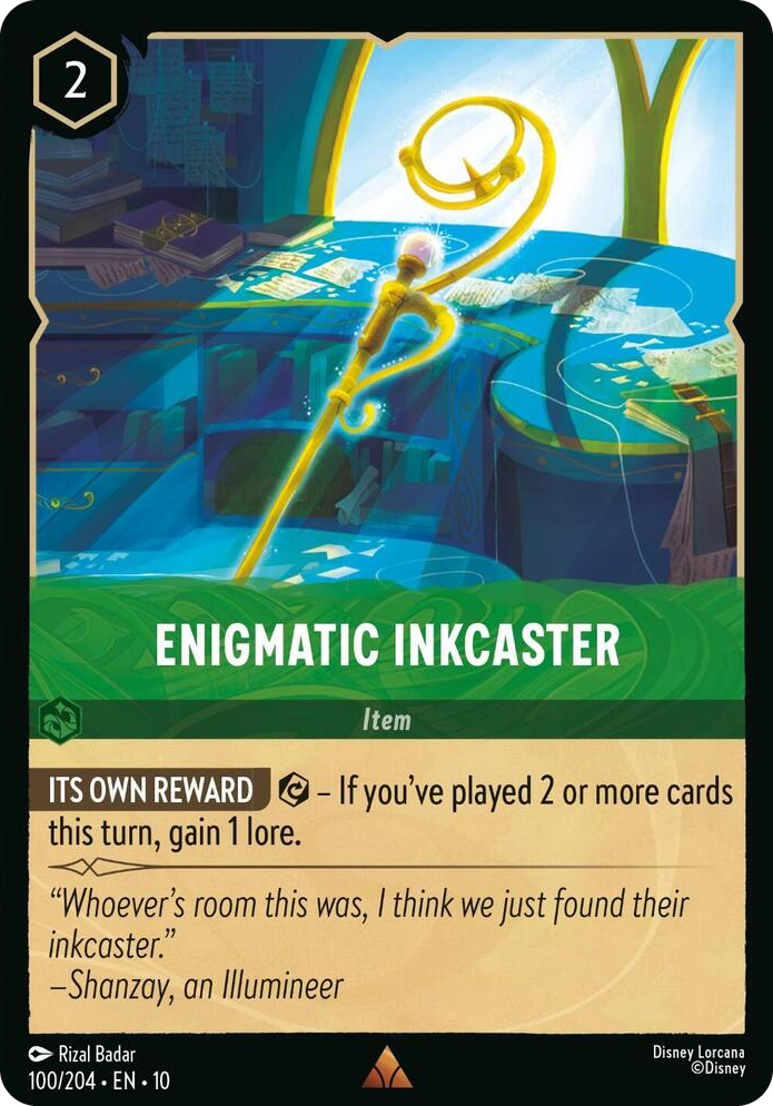 0100 Enigmatic Inkcaster Rare Whispers in the Well