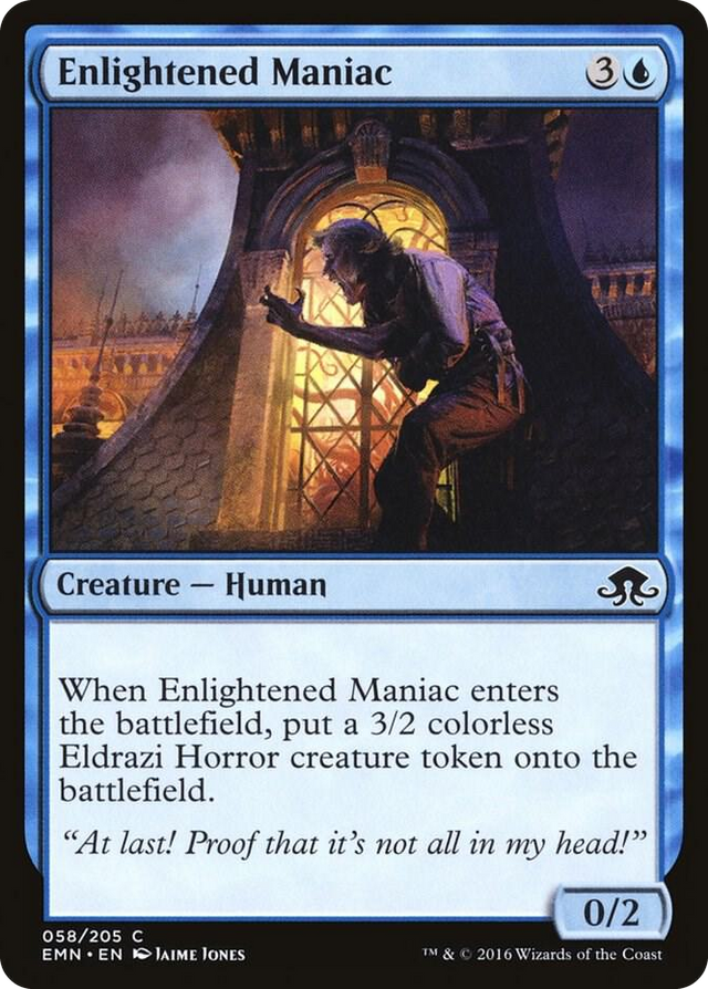 0058 Enlightened Maniac C Eldritch Moon