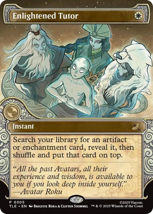 0305 Enlightened Tutor (Showcase) P The Last Airbender: Eternal-Legal