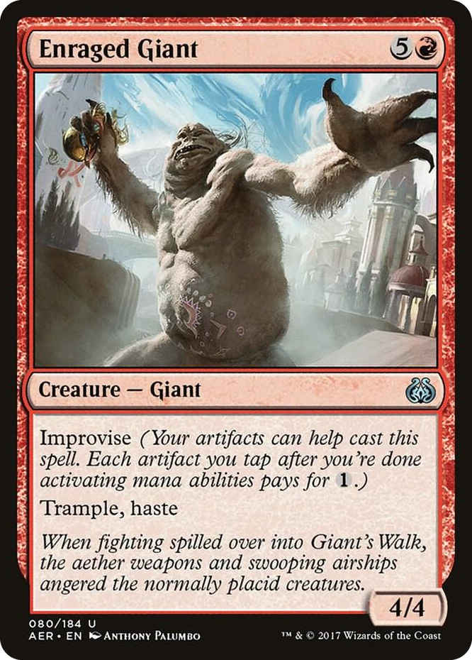 Enraged Giant #80 U - Aether Revolt Pokemon card