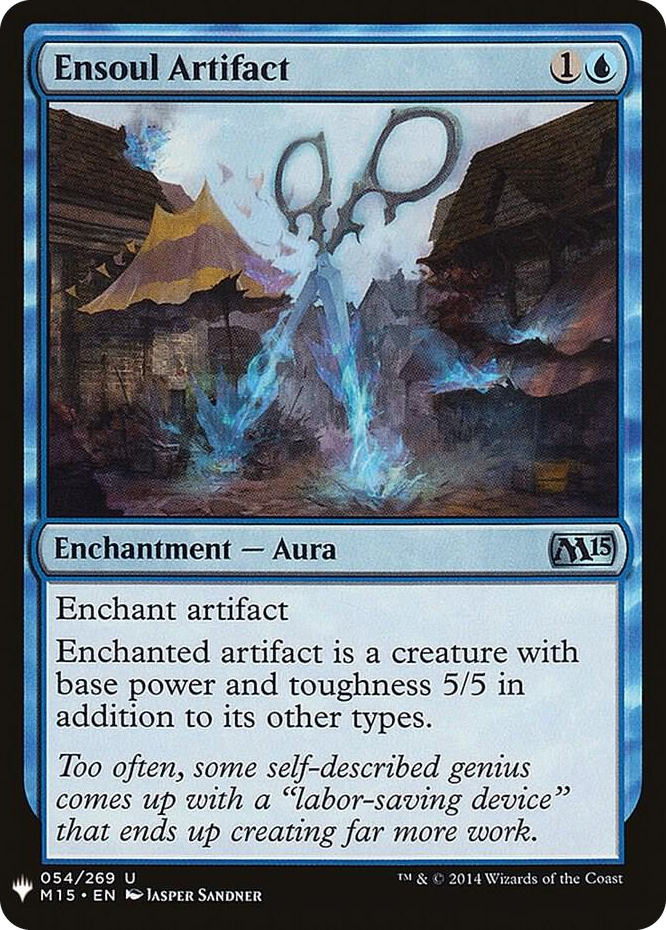 0054 Ensoul Artifact U The List Reprints