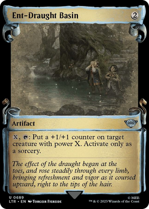 0689 Ent-Draught Basin (Showcase Scrolls) U Universes Beyond: The Lord of the Rings: Tales of Middle-earth
