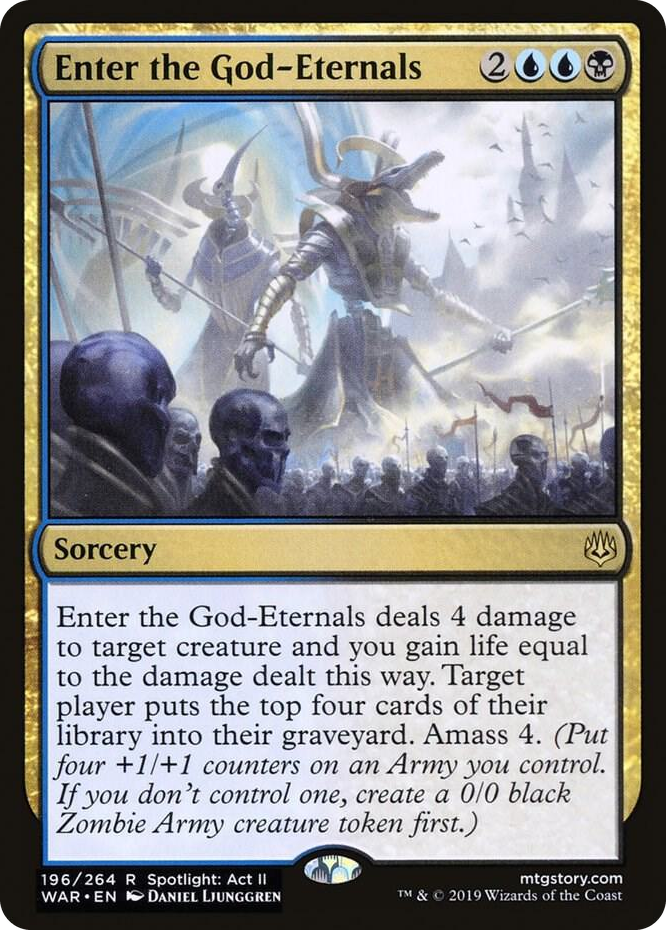 0196 Enter the God-Eternals R War of the Spark