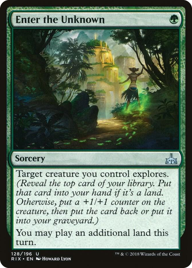 0128 Enter the Unknown U Rivals of Ixalan