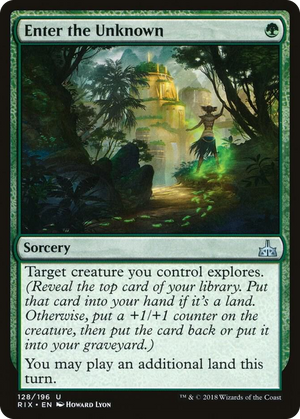 0128 Enter the Unknown U Rivals of Ixalan