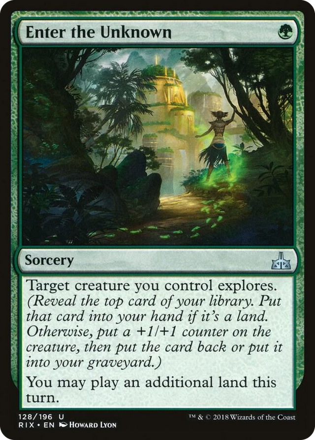 0128 Enter the Unknown U Rivals of Ixalan