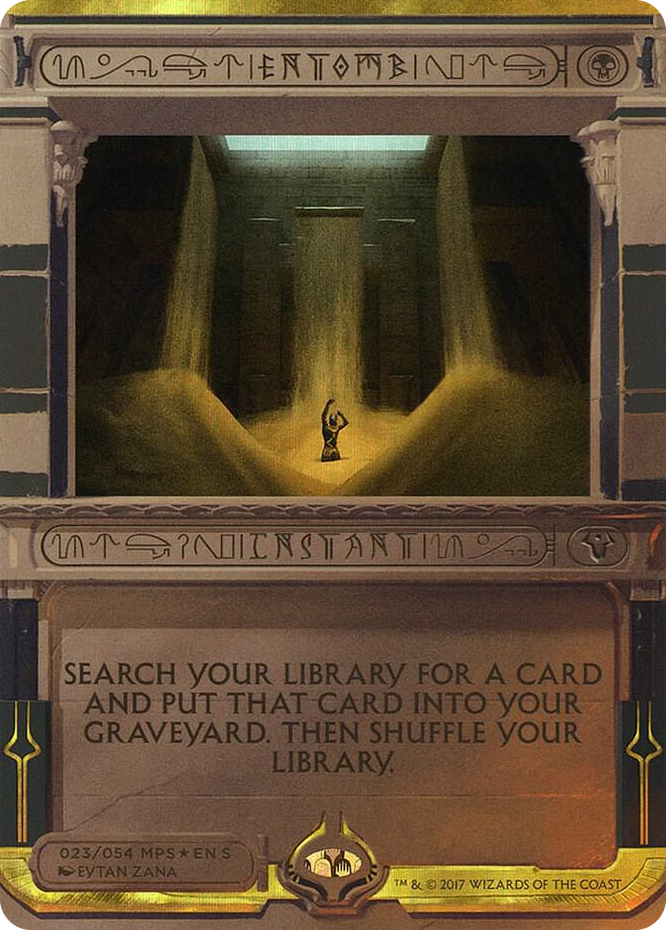 Entomb #23 M - Masterpiece Series: Amonkhet Invocations Pokemon card