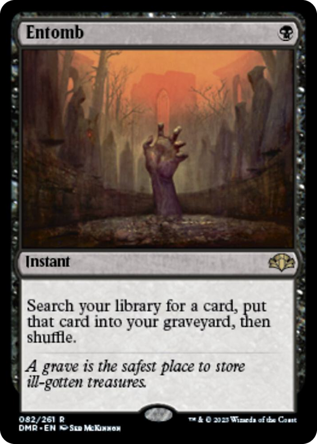 0082 Entomb R Dominaria Remastered