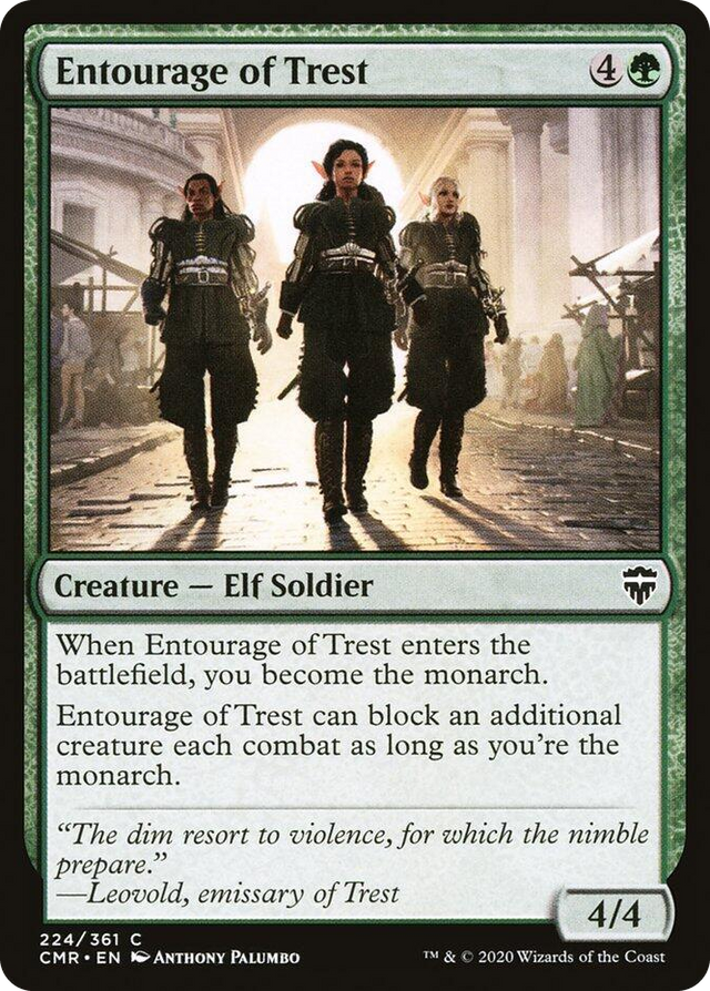 0224 Entourage of Trest C Commander Legends