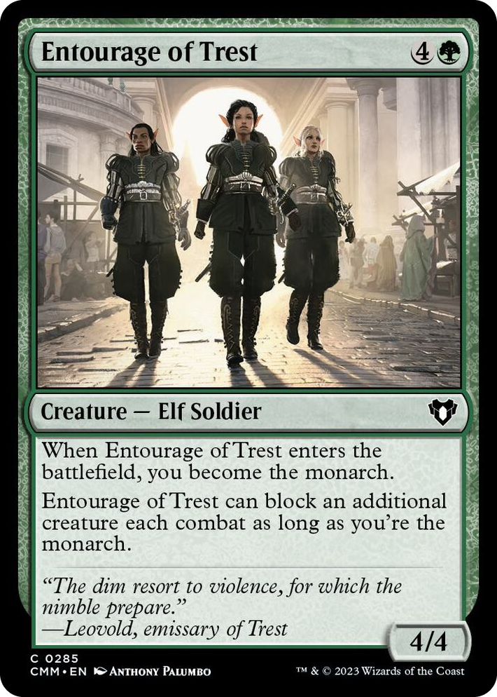 0285 Entourage of Trest C Commander Masters