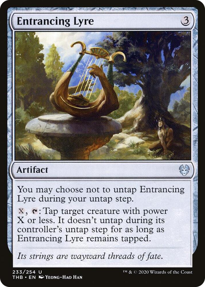 0233 Entrancing Lyre U Theros Beyond Death