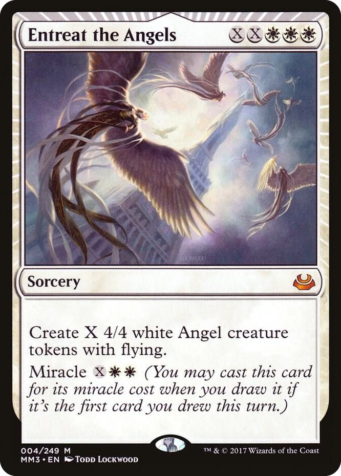 Entreat the Angels #4 M - Modern Masters 2017 Pokemon card
