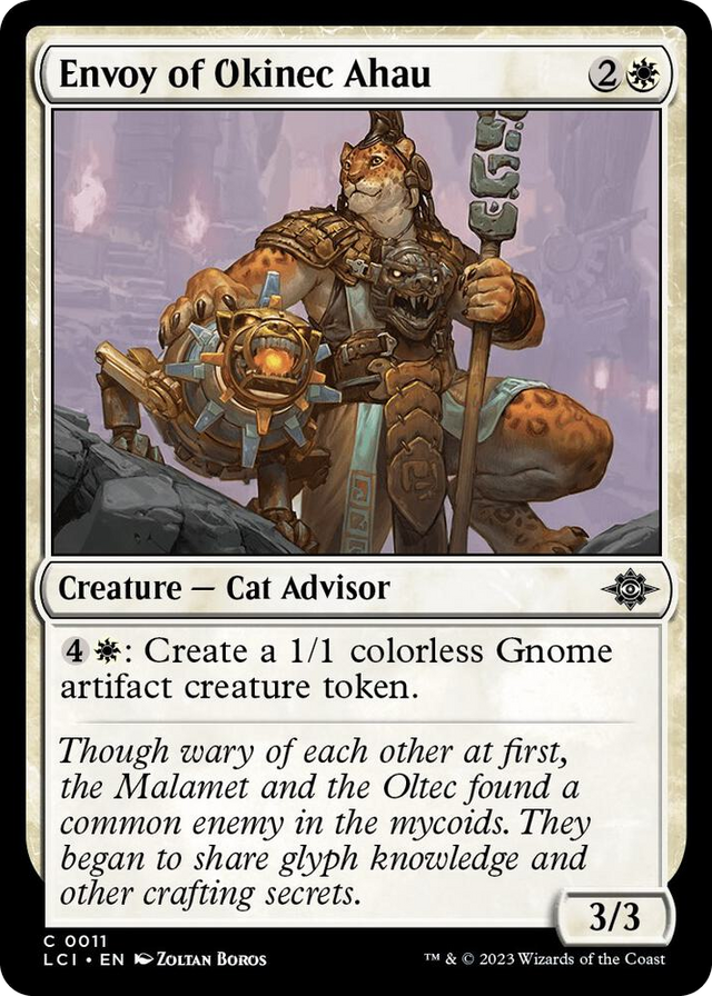 0011 Envoy of Okinec Ahau C The Lost Caverns of Ixalan