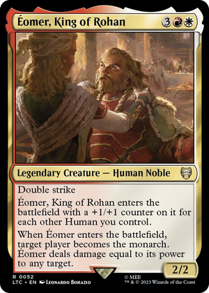 0052 Eomer, King of Rohan R Commander: The Lord of the Rings: Tales of Middle-earth