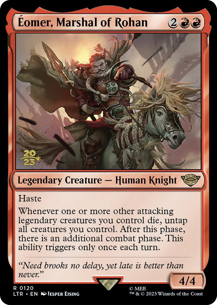 Eomer, Marshal of Rohan #120 R - Prerelease Cards Pokemon card