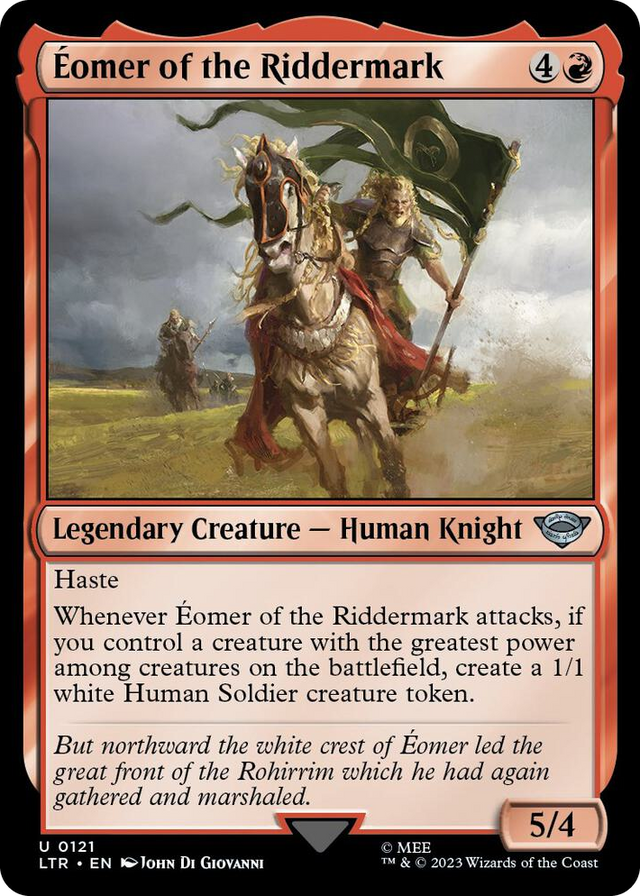 0121 Eomer of the Riddermark U Universes Beyond: The Lord of the Rings: Tales of Middle-earth