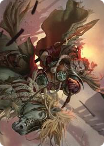 Eomer of the Riddermark Art Card #9 S - Art Series: Universes Beyond: The Lord of the Rings: Tales of Middle-earth Pokemon card