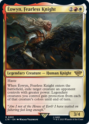 0201 Eowyn, Fearless Knight R Universes Beyond: The Lord of the Rings: Tales of Middle-earth